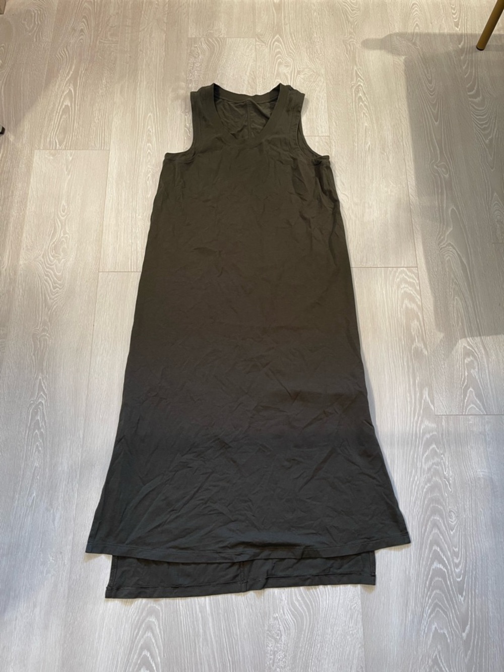 Lululemon All Yours Tank Maxi Dress Dark Olive Green size 8 fit - Picture 8 of 16